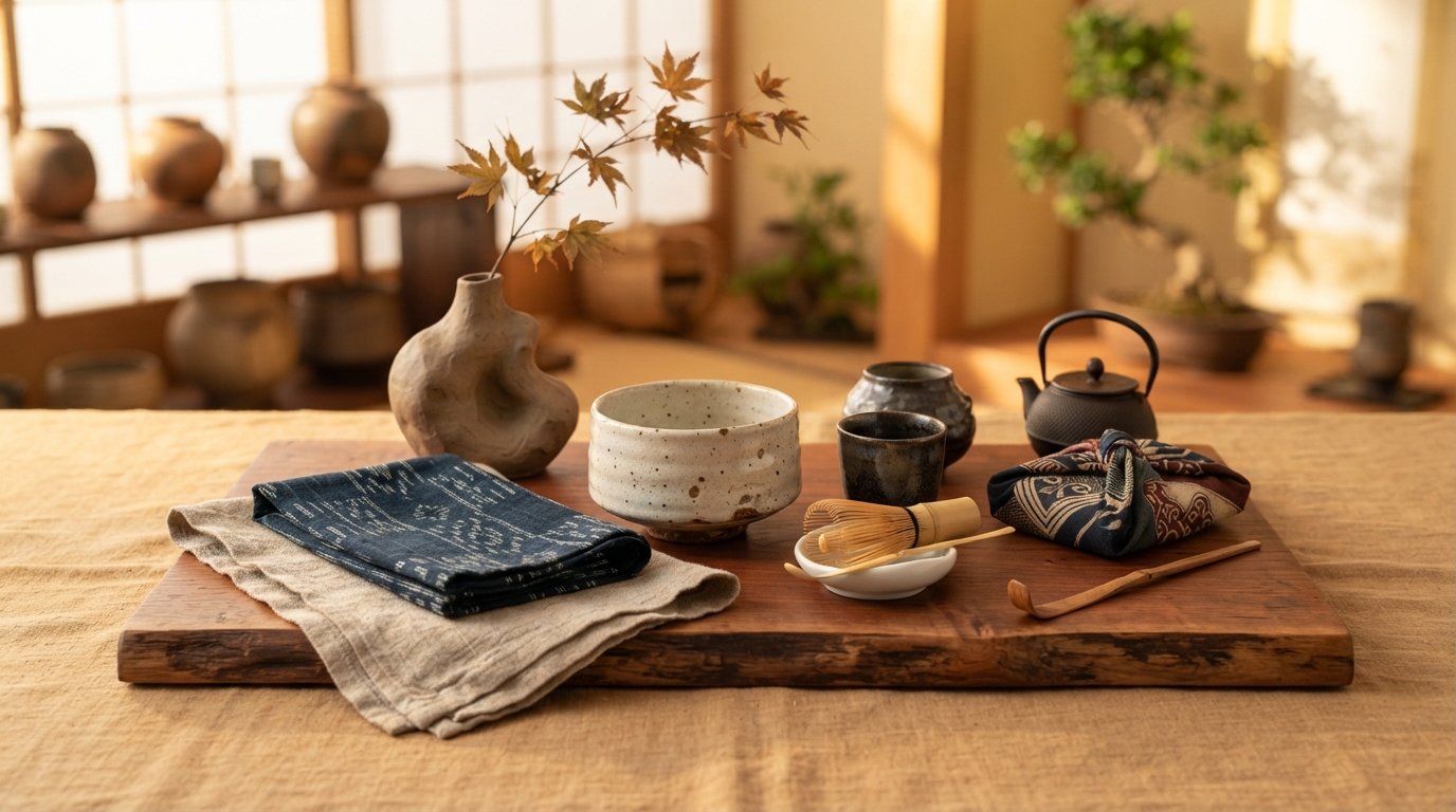 Hero Etui za japonske palčke Sakura moder